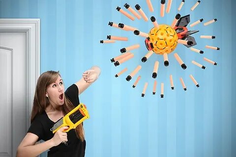 NERF Nuke Fires 80 Darts In All Directions HiConsumption