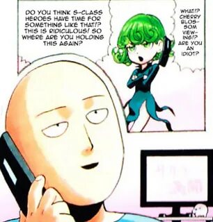 Saitama and Tatsumaki One-Punch Man Know Your Meme