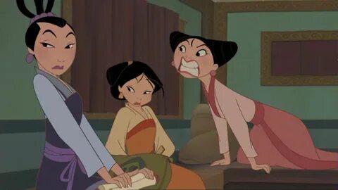 Mulan II Photo: Ting-Ting, Mei, and Su Mulan ii, Animated mo