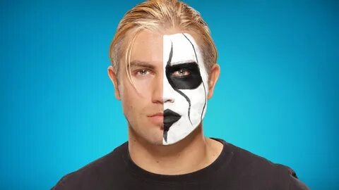 Tyler Breeze transforms into Sting: WWE Halloween Makeup Tut