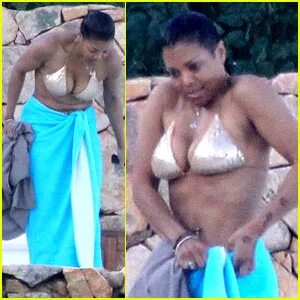 Janet Jackson: Bikini Body Hits Sardinia Janet Jackson : Jus
