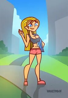 Sporty Lindsay - Commission Famous toons, Total drama island