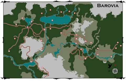 Barovia Player Map Milesia
