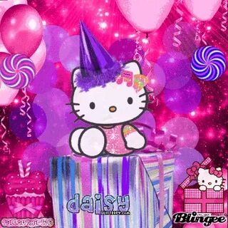 Happy Birthday Daisy! Hello kitty birthday, Hello kitty imag