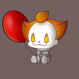 Pennywise chibi by PurpleeRaven on DeviantArt Pikachu drawin