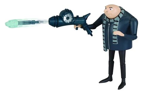 Despicable Me Deluxe Action Figure Gru with Freeze Ray Toy F