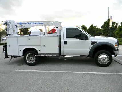 Rooftop Crane: F550 Service Truck With Crane For Sale