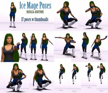 Ice mage pose Ideias de poses, The sims 4 pc, Sims