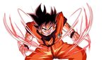Goku Very Angry transparent PNG - StickPNG