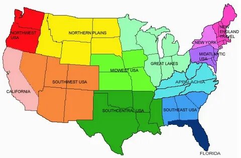 US Map - Travel and Leisure Information and Tips