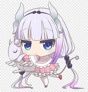 Dragon Maid Kamuy Chibi Drawing dari Miss Kobayashi, Chibi, 