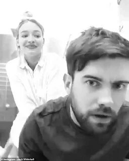 Jack Whitehall gets a 'quarantine haircut' from model girlfr