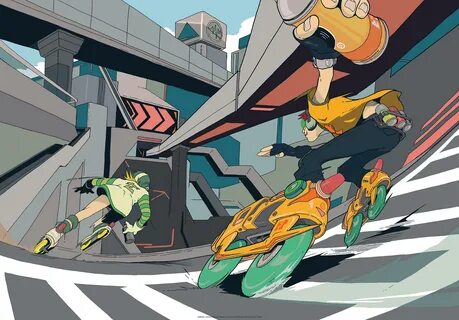 Jet Set Radio (2018) by 'DirtyRobot' Q&A Cook and Becker