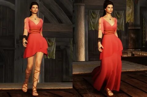 Ashara SSE Imperial Outfit - UNP - Sundracon at Skyrim Special Edition.