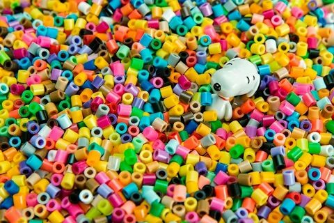Toy on colorful beads jigsaw puzzle I'm a Puzzle