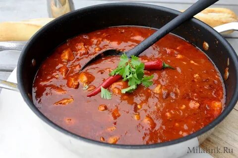 Мексиканский чили-суп
