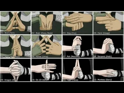 Naruto Jutsu Hand Signs Youtube - narutocw