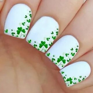 20+ St. Patrick's Day Nails Art & designs Ideas/ Inspo for S