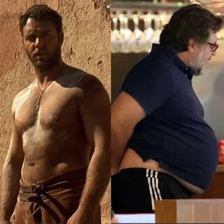 Russell Crowe de Gladiator a Barrigator