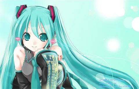 vocaloid hatsune miku detached sleeves 1600x1030 wallpaper H