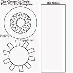 hat template print out.tif - OneDrive Hat template, Top hat,