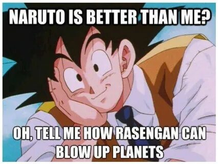 Hilarious Dragon Ball Vs. Naruto Memes That Will Leave You L