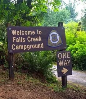 Falls Creek Campground, Olympic National Forest - Recreation