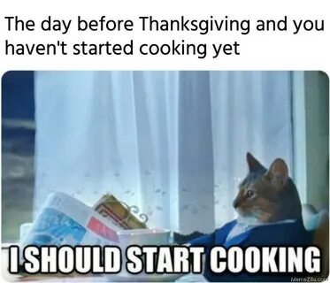 Cat Thanksgiving Memes - MemeZila.com