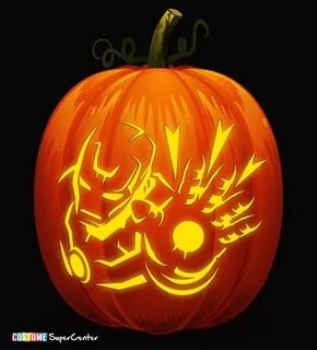 FREE Avengers Pumpkin Stencils Avengers pumpkin carving, Pum