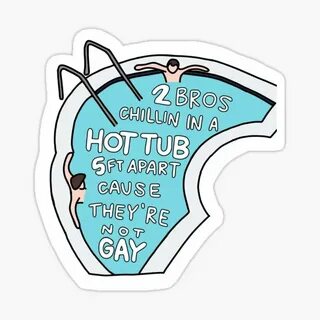 Hot Tub Vines Stickers Redbubble