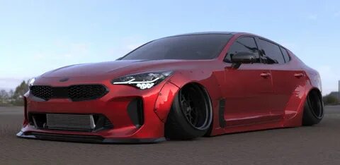 Liberty Walk Kia Stinger May Look Something Like This