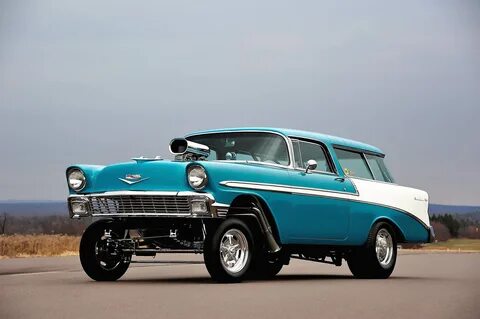 Nickey Performance 1956 Chevrolet Nomad Straight-Axle Blown 
