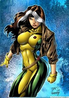 Grimey Marvel rogue, Female comic characters, Comic book her