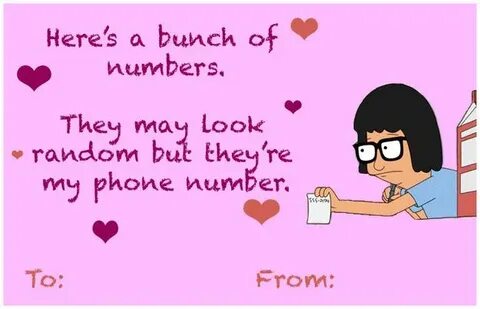 7 Valentine's Day Cards Inspired By Tina From "Bob's Burgers