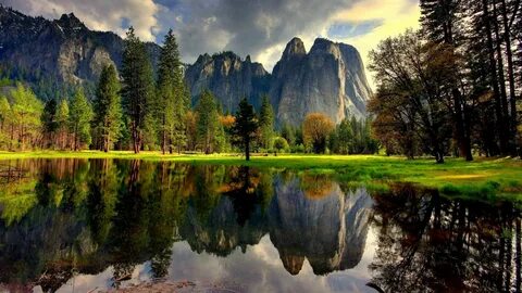 mountain views images 2048x1152 National parks, Yosemite cal