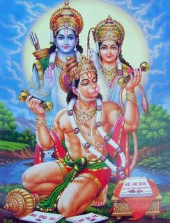 Lord Hanuman, the most faithfull devotee of Lord Rama and Si