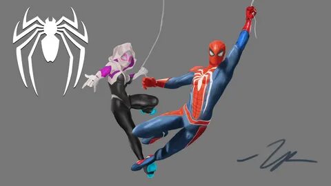 ArtStation - Spider-Man PS4 Illustration (20 hour piece)