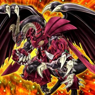 Red Dragon Archfiend/Assault Mode Yugioh dragons, Dragon art
