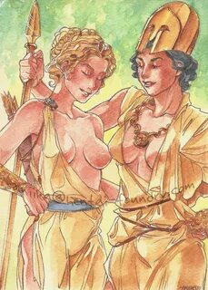 The Big ImageBoard (TBIB) - artemis athena greek mythology m