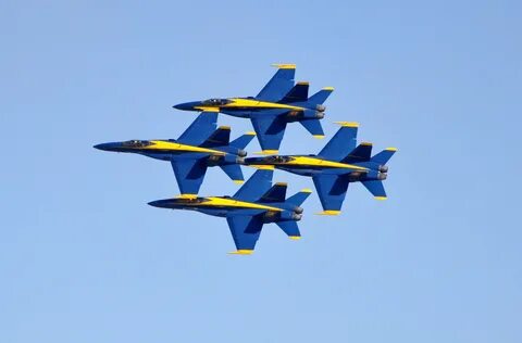 Wallpaper ID: 235225 / side shot of the famous blue angels f