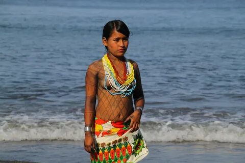 2014-02-17 Embera of Playa del Muerto, Darien Province, Pa. 