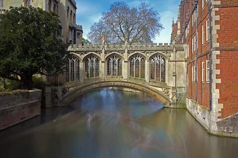 Скачать обои мост, Англия, Кембридж, раздел город в разрешен
