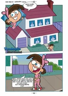 Quadrinho pornô Padrinhos mágicos Timmy vira mocinha