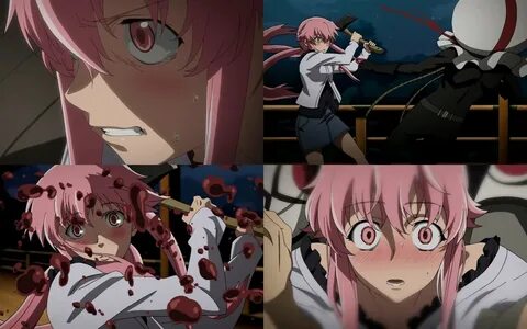 conspicuous klux: Mirai Nikki: Episode 5