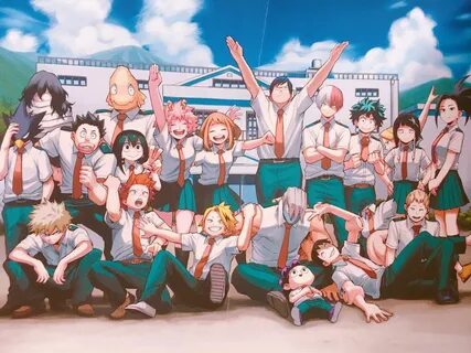 Twitter Boku no hero academia, Class 1 a, My hero academia