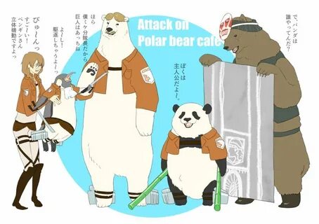 Shirokuma Cafe/#1505177 - Zerochan Polar bear cafe, Polar be