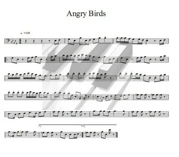 Angry Birds - Игры - И - Ноты - Ноты для синтезатора