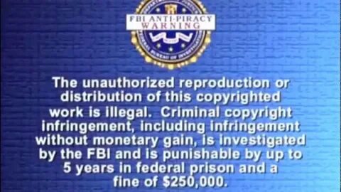 Warner Bros. FBI Warning - YouTube