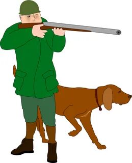 Deer Hunting Hunting Dog Game - Hunter Clip Art - Png Downlo