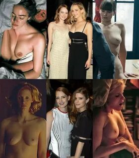 Celebrity Friends On/Off: Emma Stone and Jennifer Lawrence, 